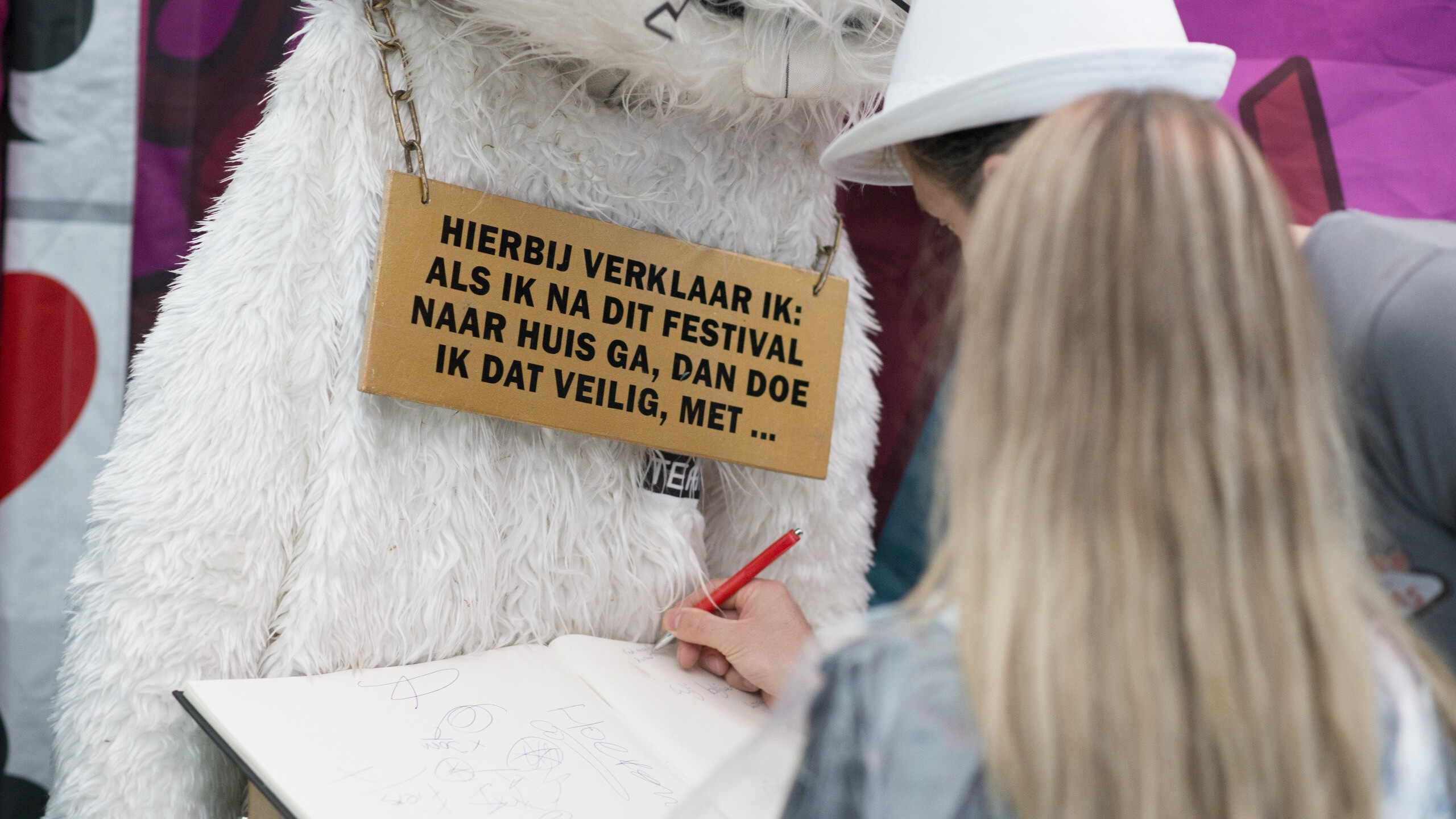 Deelnemer aan Witte Waas