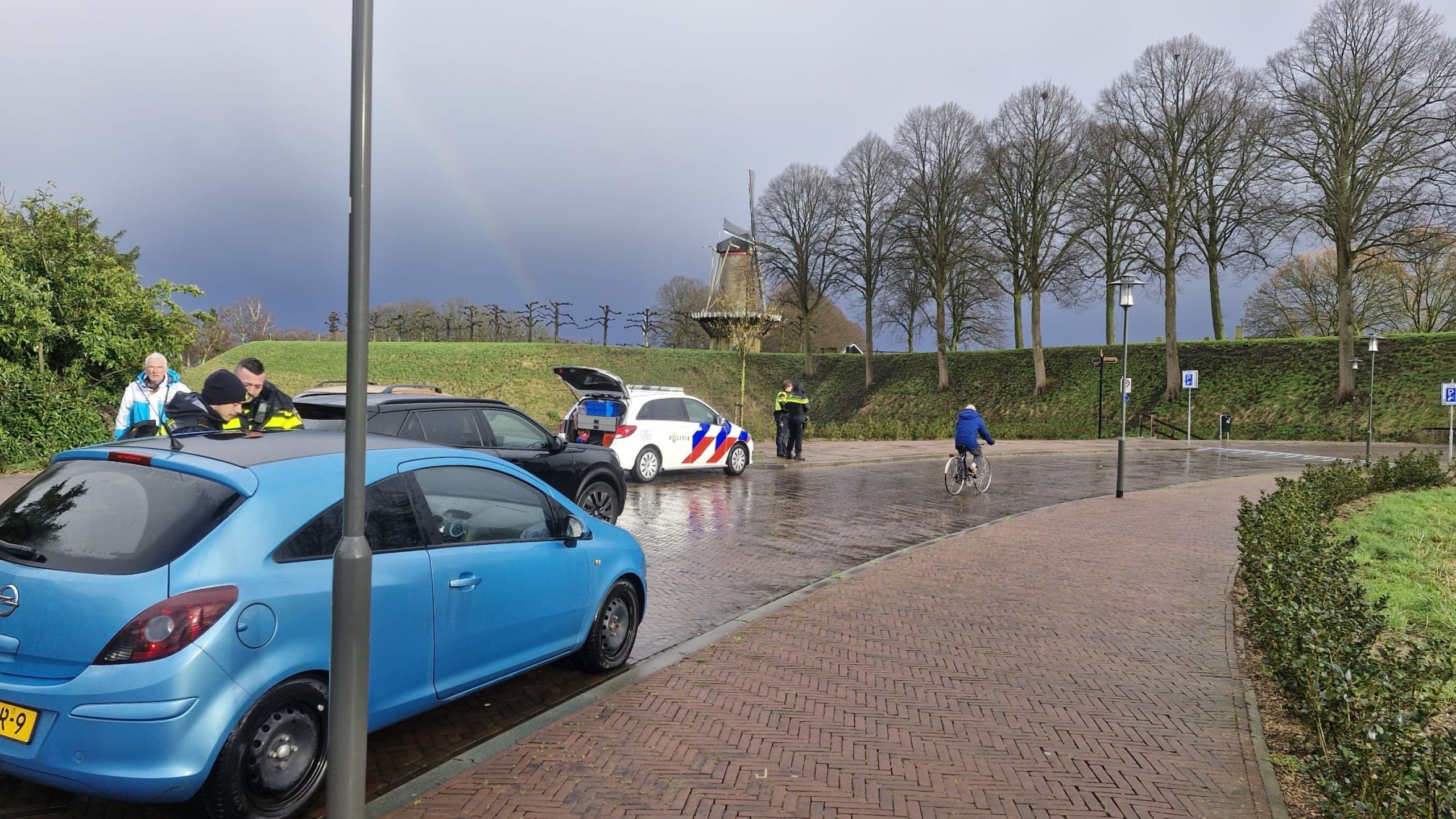 Auto wordt aangehouden bij alcohol handhavingsactie