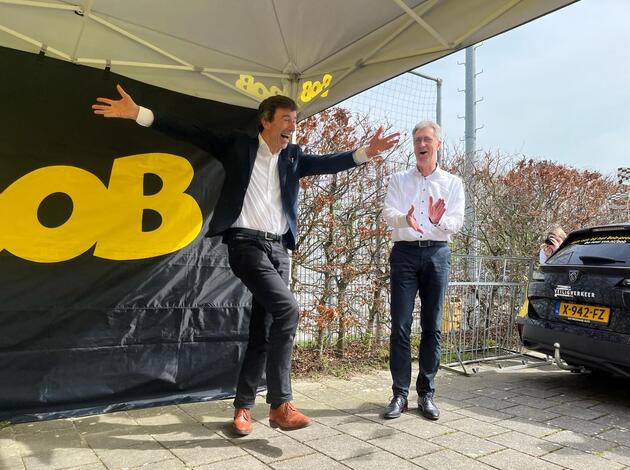 Enthousiasme tijdens prijsuitreiking Beste BOB Sportclub Middelburg