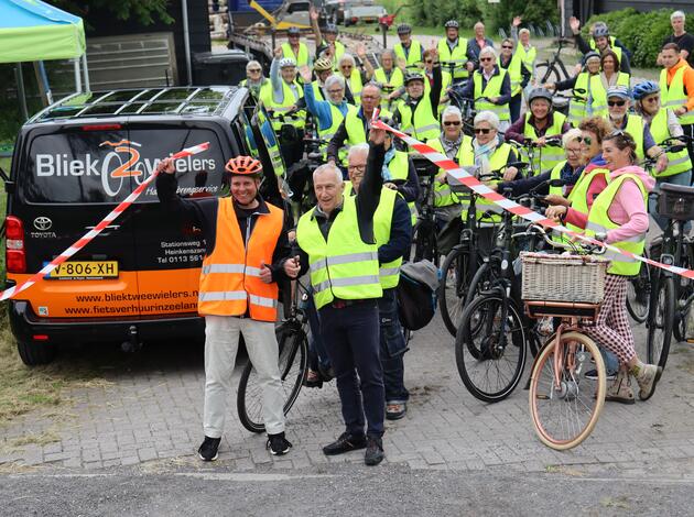 Wethouder opent de Doortraproute