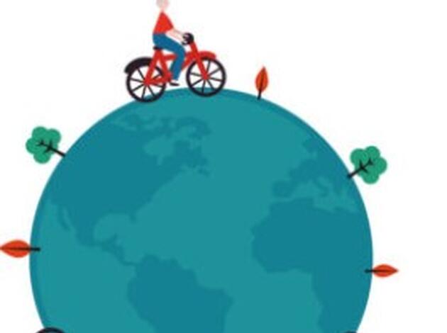 Afbeelding uit campagne wereld fietsdag