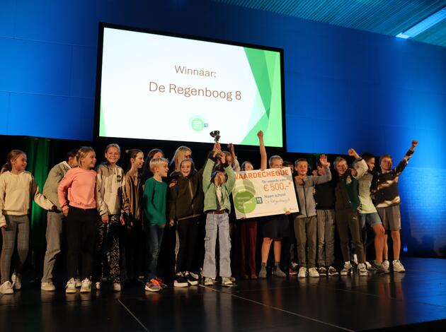 Winnende school 100% verkeersveilig event middagdeel Tholen