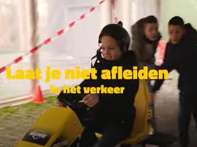 Afbeelding van jongen in skelter tijdens Risk Factory 2024