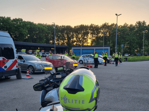 Politiecontrole in Kapelle