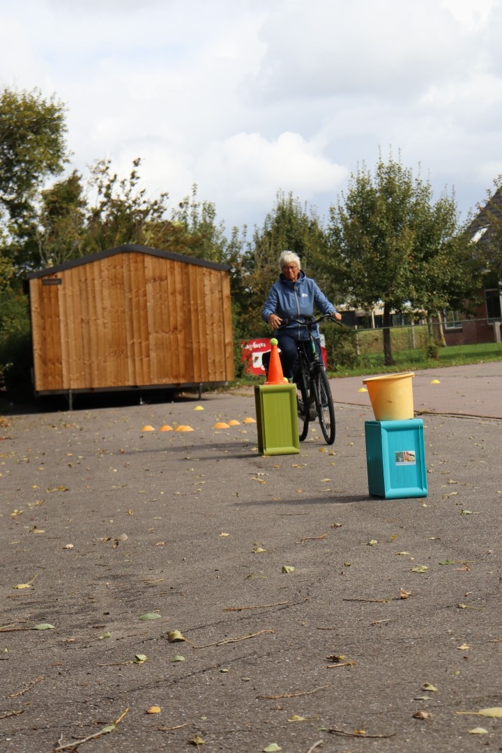 Oefenparcours Doortrappen