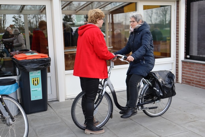 Fietsafstellen op Doortrapdag