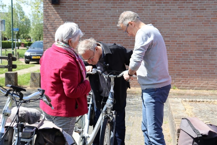Fietsenmaker stelt fiets deelnemer Doortrapdag af