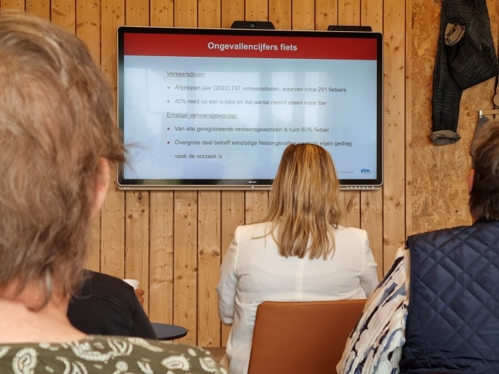 theoriegedeelte op scherm