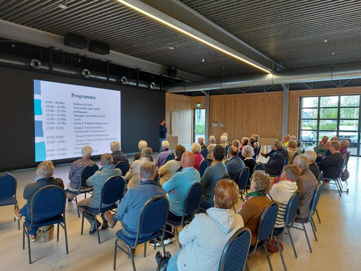 Deelnemers krijgen theorie op Doortrapdag Goes