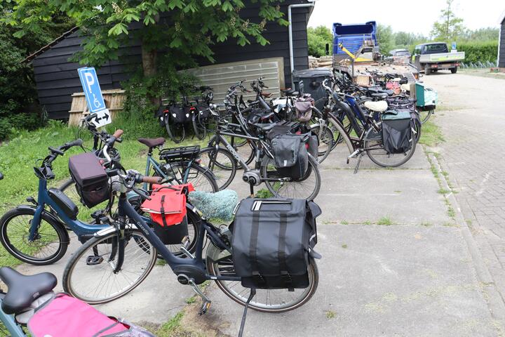 Fietsen bij opening Doortraproute