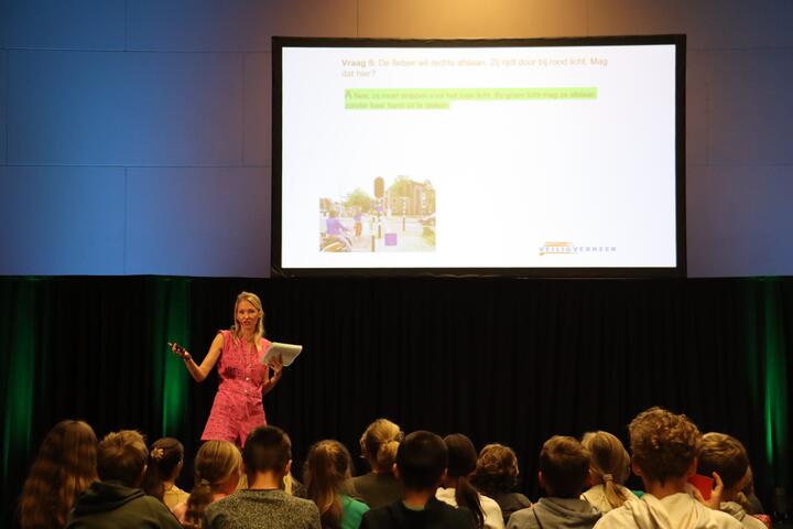 Verkeersquiz met Wendy
