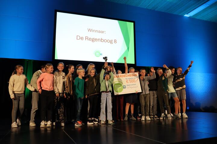 de winnende school middagdeel De Regenboog 8