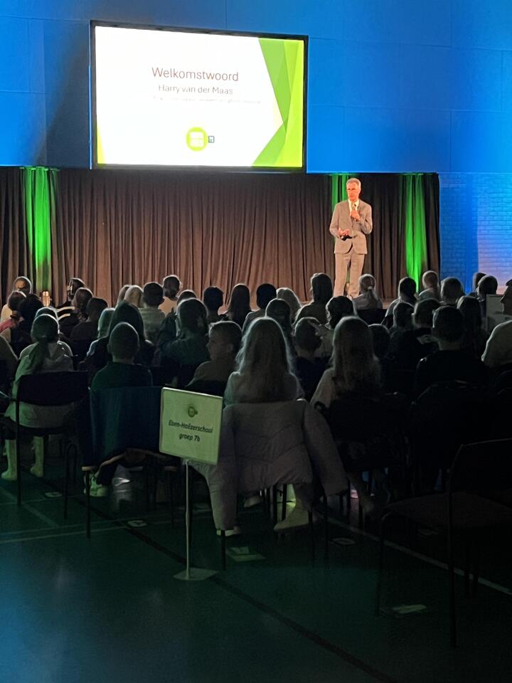 Harry van der Maas opent ochtenddeel
