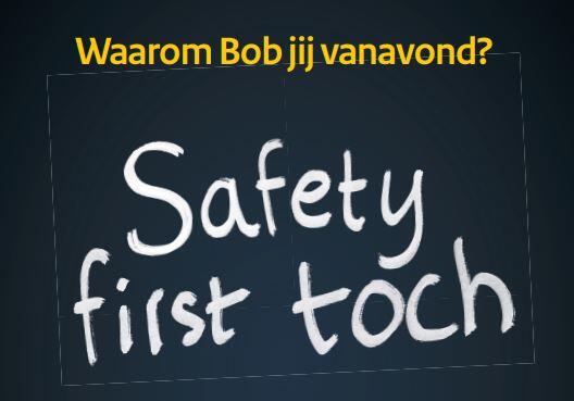 Safety first uiting BOB winter campagne