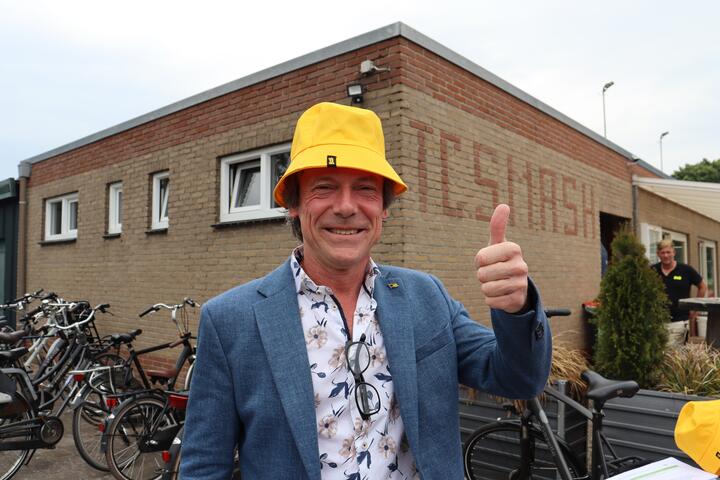 Enthousiaste wethouder en promotor BOB Sport campagne