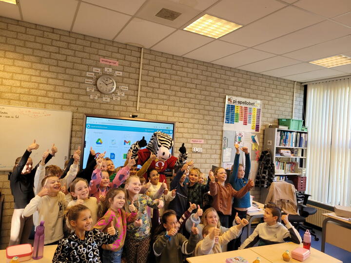 Leerlingen doen mee aan verkeerskwis