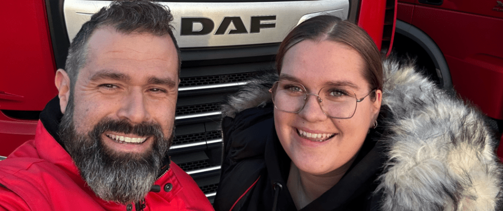 Man en vrouw op afbeelding