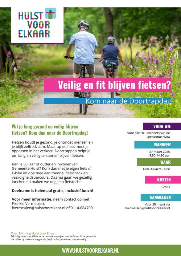 Poster doortrapdag Hulst