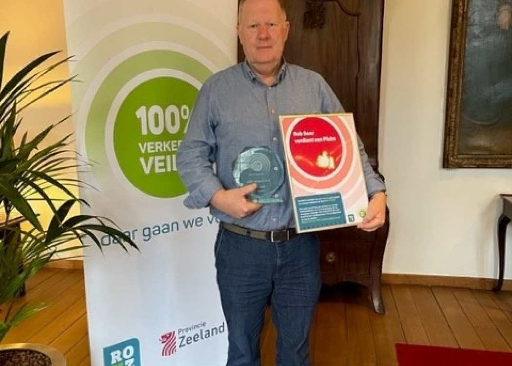 Rob Soer met Pluim waardering 