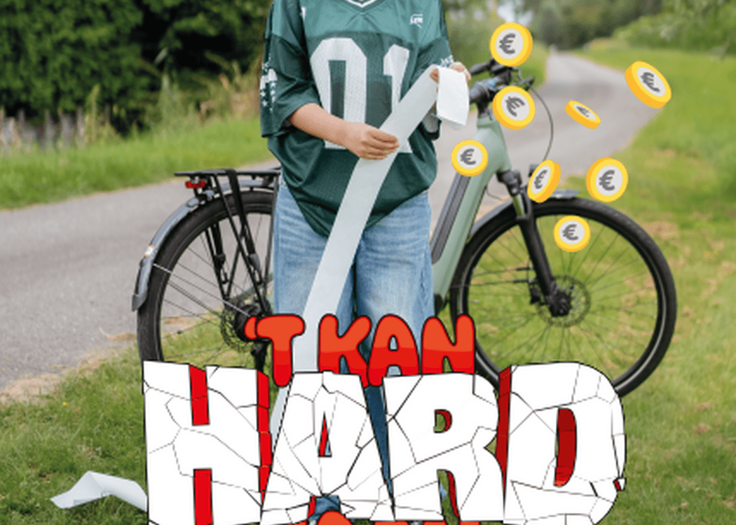 campagneposter Kan hard gaan