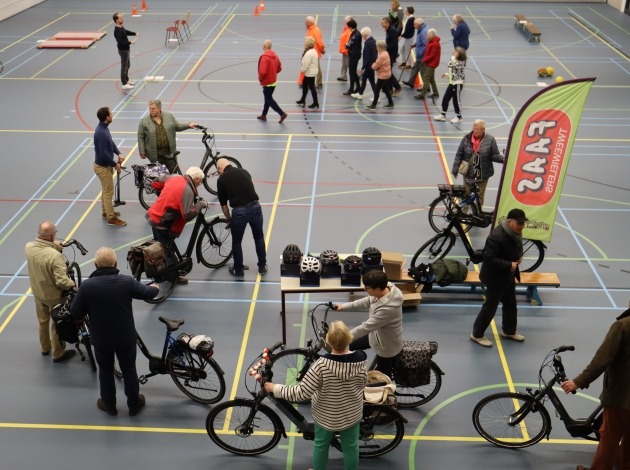 Deelnemers Doortrapdag Terneuzen in actie