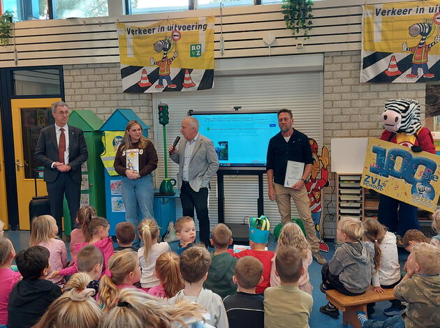uitreiking cheque